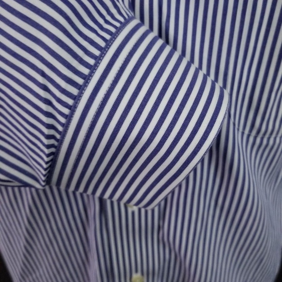 BROOKS BROTHERS Mens Long Sleeve Button Front Sz17 - Picture 5 of 8